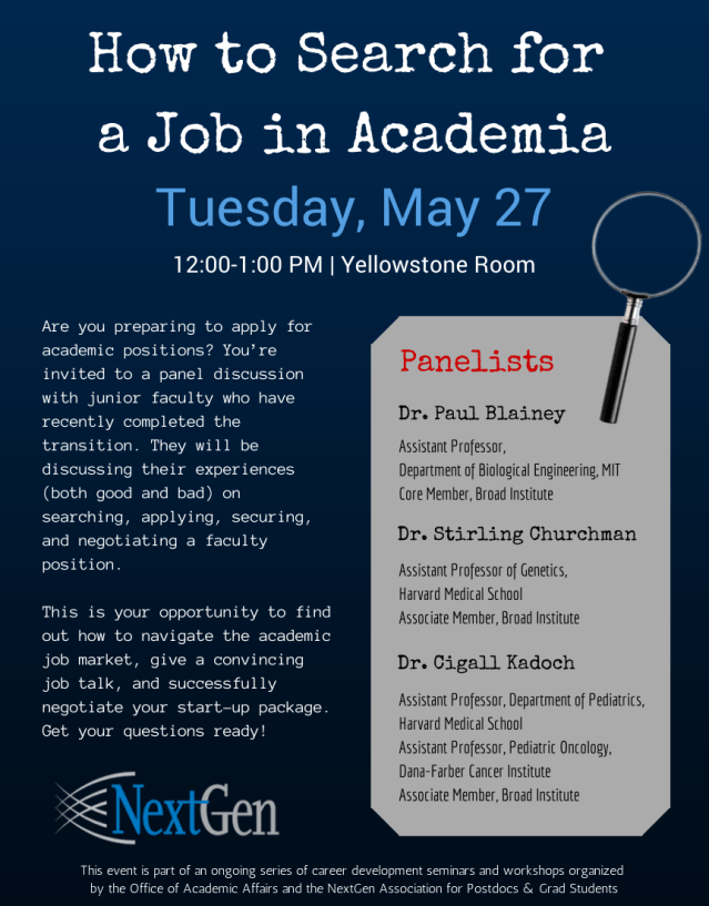 How to Search for a Job in Academia